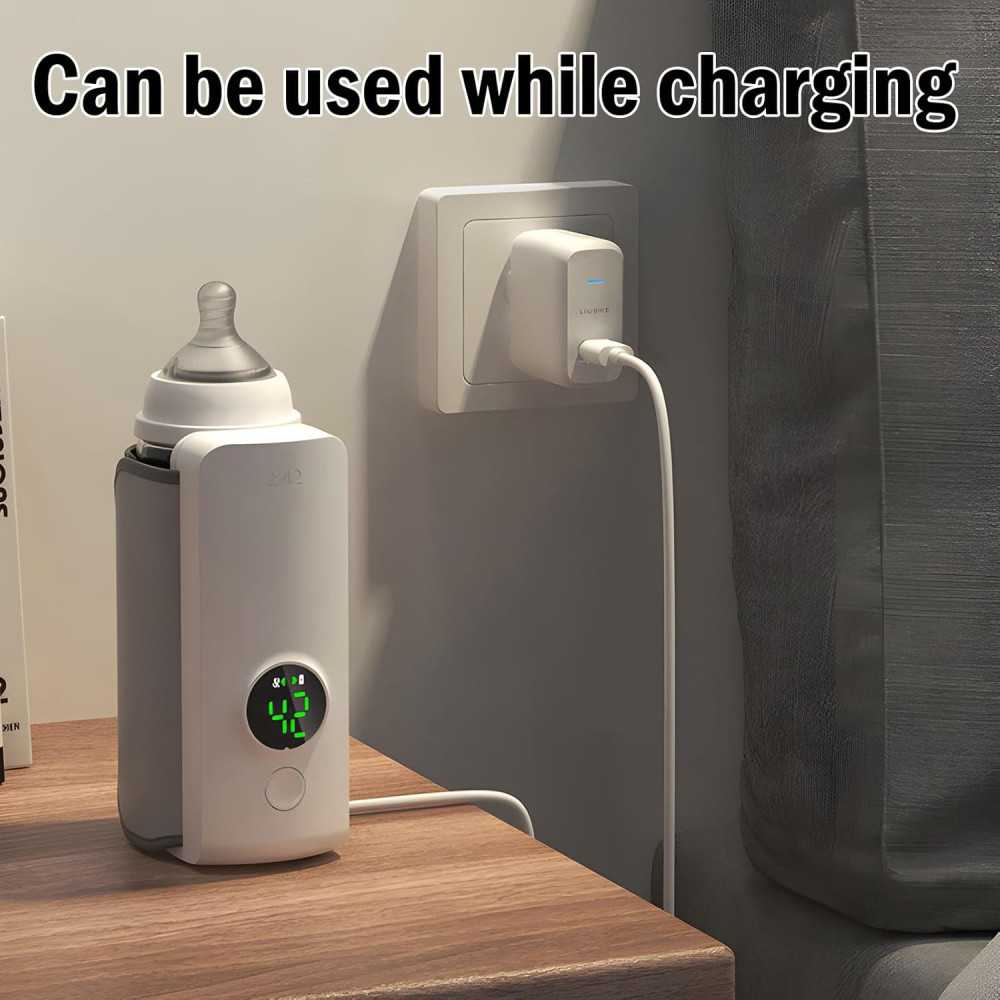 Travel-Friendly Portable Bottle Warmer for Quick and Easy Baby Feeding On-The-Go | TekChoice Electronics
