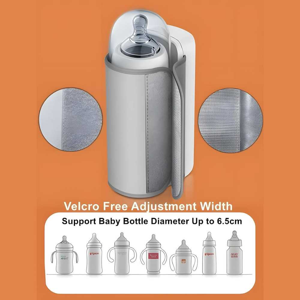 Travel-Friendly Portable Bottle Warmer for Quick and Easy Baby Feeding On-The-Go | TekChoice Electronics