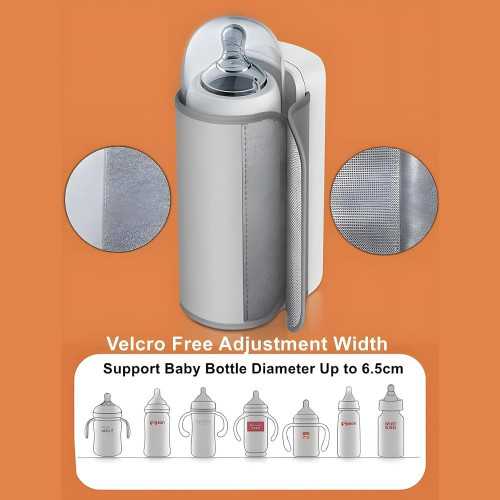 Travel-Friendly Portable Bottle Warmer for Quick and Easy Baby Feeding On-The-Go | TekChoice Electronics