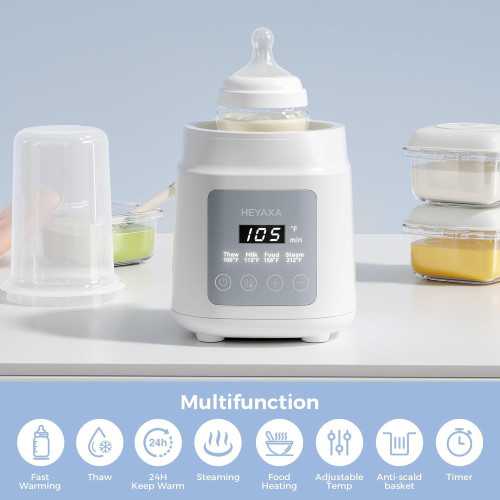 Baby Bottle Warmer for Safe, Even Heating and Temperature Control | TekChoice Electronics