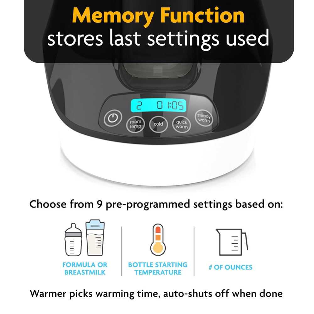 Baby Electric Bottle Warmer for Breastmilk and Formula Feeding | TekChoice Electronics