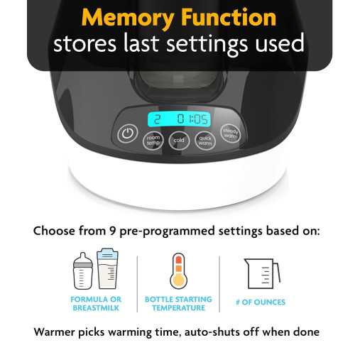 Baby Electric Bottle Warmer for Breastmilk and Formula Feeding | TekChoice Electronics