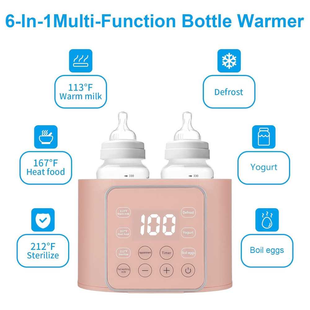 9-in-1 Baby Bottle Warmer for Busy Parents of Twins | TekChoice Electronics