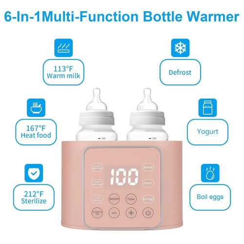 9-in-1 Baby Bottle Warmer for Busy Parents of Twins | TekChoice Electronics
