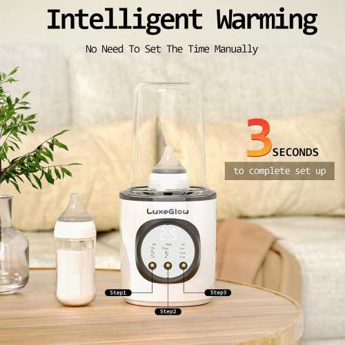 10-in-1 Fast Baby Bottle Warmer Smartly Preserving Nutrients for Your Little One | TekChoice Electronics