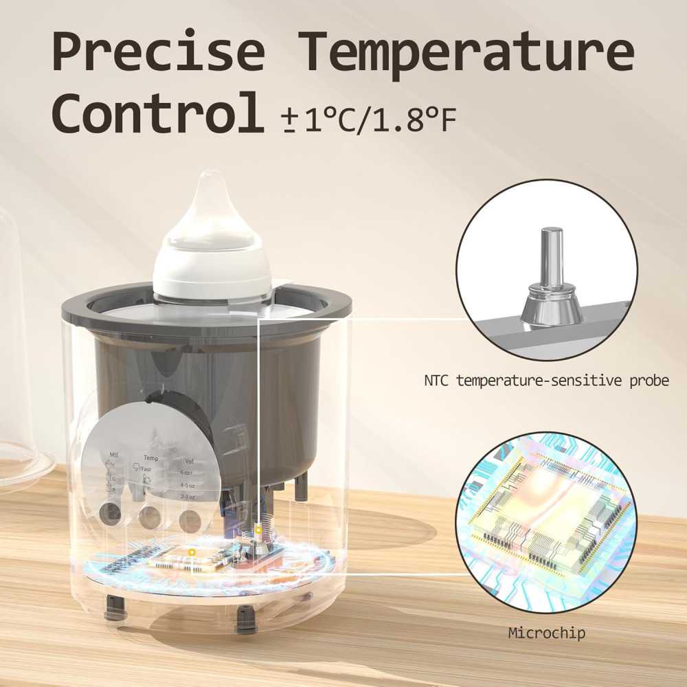 10-in-1 Fast Baby Bottle Warmer Smartly Preserving Nutrients for Your Little One | TekChoice Electronics