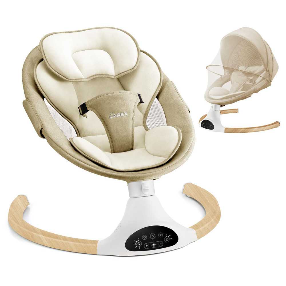 Electric Baby Swing with Remote Control and Bluetooth for Newborns | TekChoice Electronics Electric Baby Swing with Remote Control and Bluetooth for Newborns | TekChoice Electronics