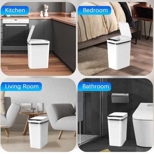 Touchless Trash Can Trio for a Neat and Tidy Home | TekChoice Electronics