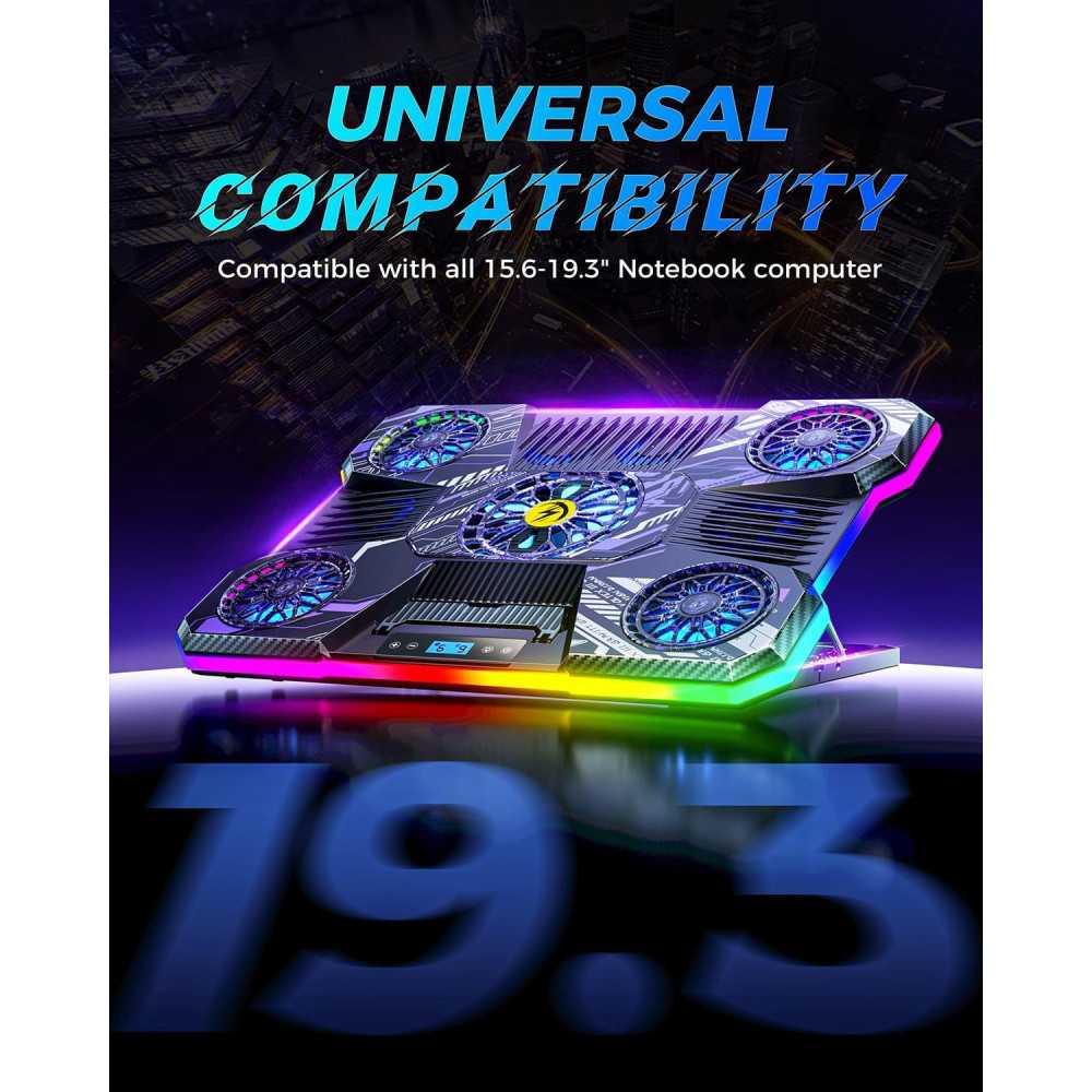 RGB Laptop Cooling Pad for Gaming and Productivity | TekChoice Electronics
