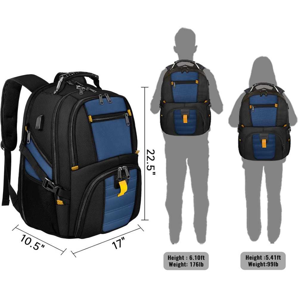 (18.4 Inch) Laptop Backpack with USB Charger and TSA Approval | TekChoice Electronics