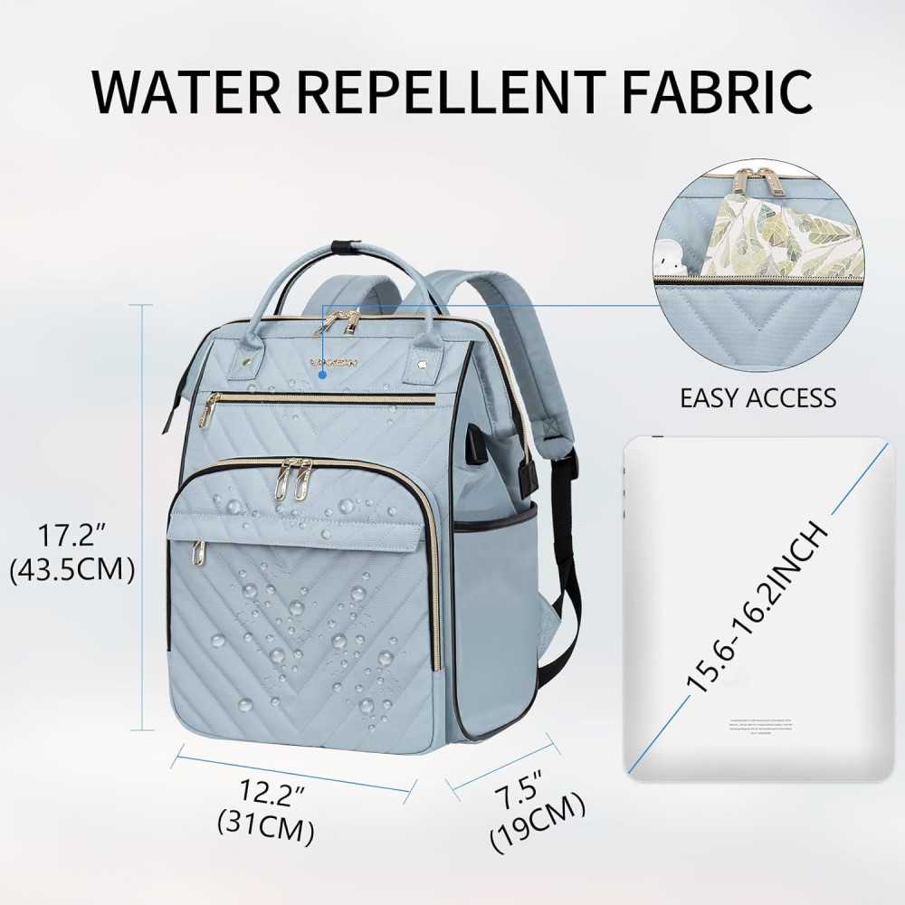 (17 Inch) Laptop Backpack with USB Port & RFID Pockets | TekChoice Electronics