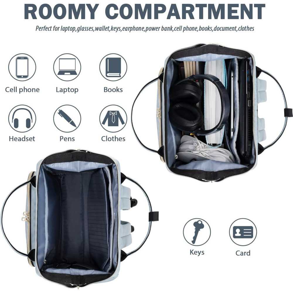 (17 Inch) Laptop Backpack with USB Port & RFID Pockets | TekChoice Electronics