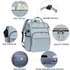 (17 Inch) Laptop Backpack with USB Port & RFID Pockets | TekChoice Electronics
