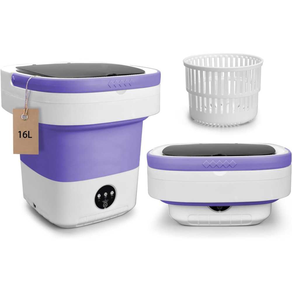 Portable Mini Washing Machine for Small Spaces | TekChoice Electronics Portable Mini Washing Machine for Small Spaces | TekChoice Electronics