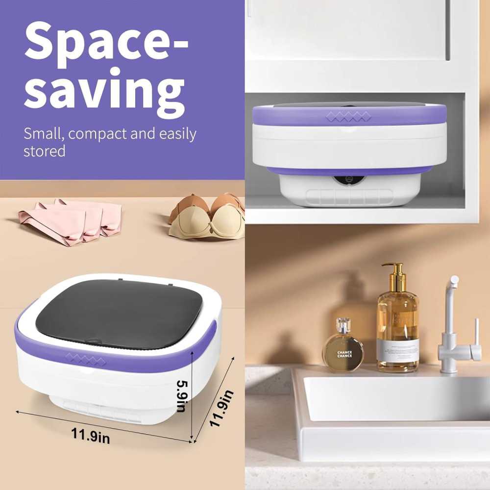 Portable Mini Washing Machine for Small Spaces | TekChoice Electronics