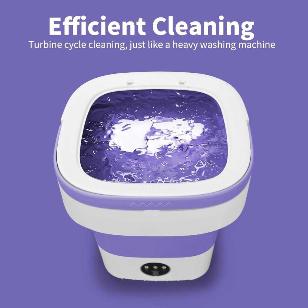 Portable Mini Washing Machine for Small Spaces | TekChoice Electronics
