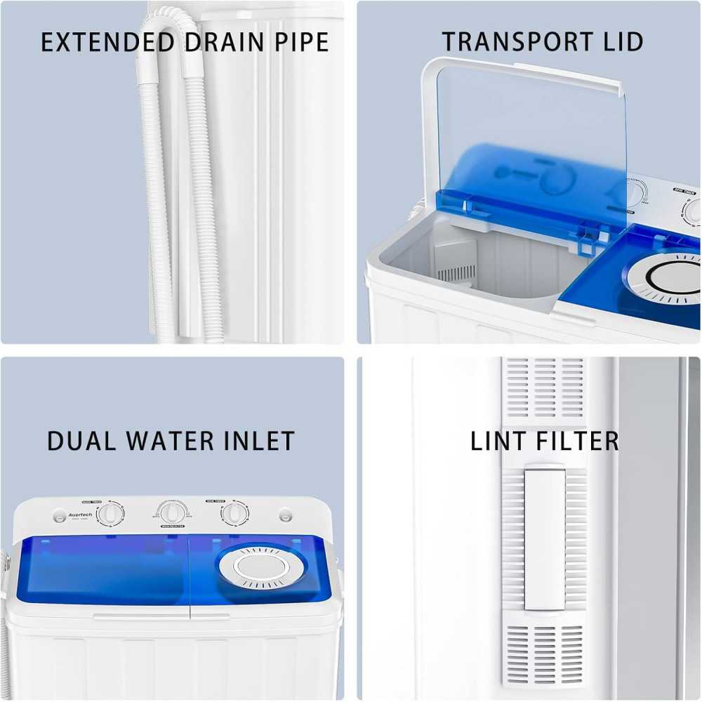 Portable Washing Machine for Dorms, Apartments, and RVs | TekChoice Electronics