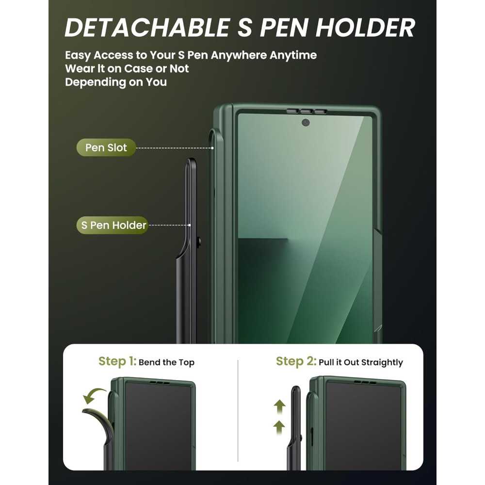 Samsung Galaxy Z Fold 7 Wallet Case with Full Body Protection and Smart Features | TekChoice Electronics
