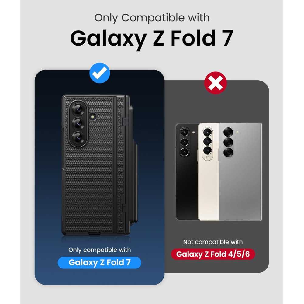 Samsung Z Fold 7 Case with Full Body Cover and Kickstand | TekChoice Electronics