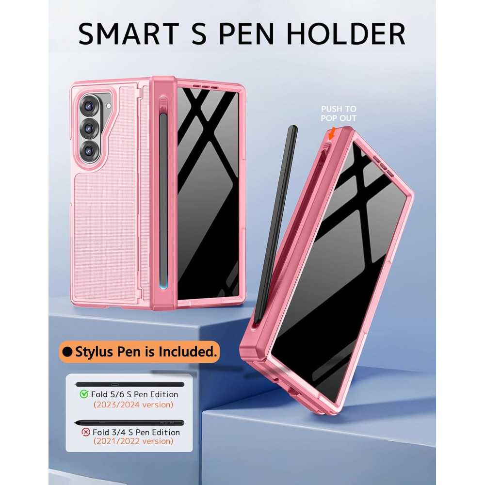 Samsung Galaxy Z Fold 7 Case with S Pen Holder and Invisible Kickstand | TekChoice Electronics