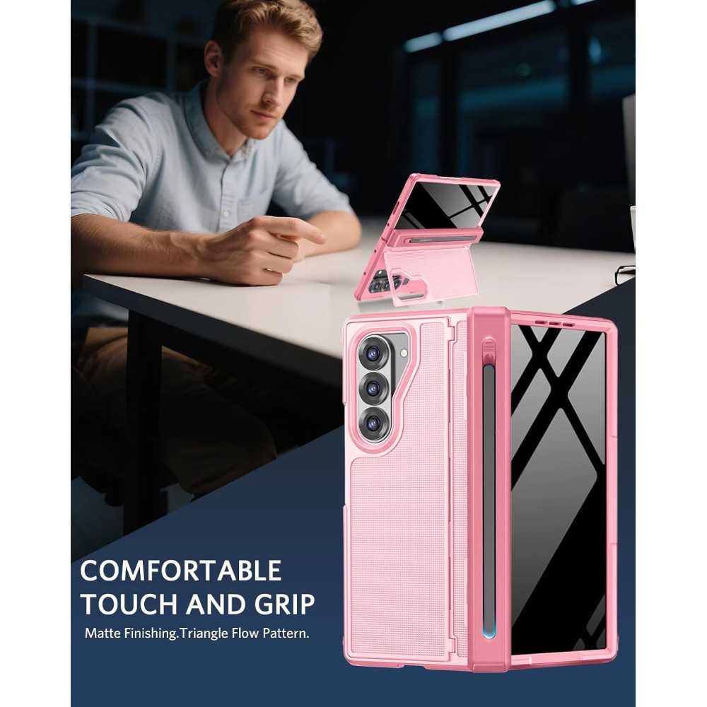 Samsung Galaxy Z Fold 7 Case with S Pen Holder and Invisible Kickstand | TekChoice Electronics