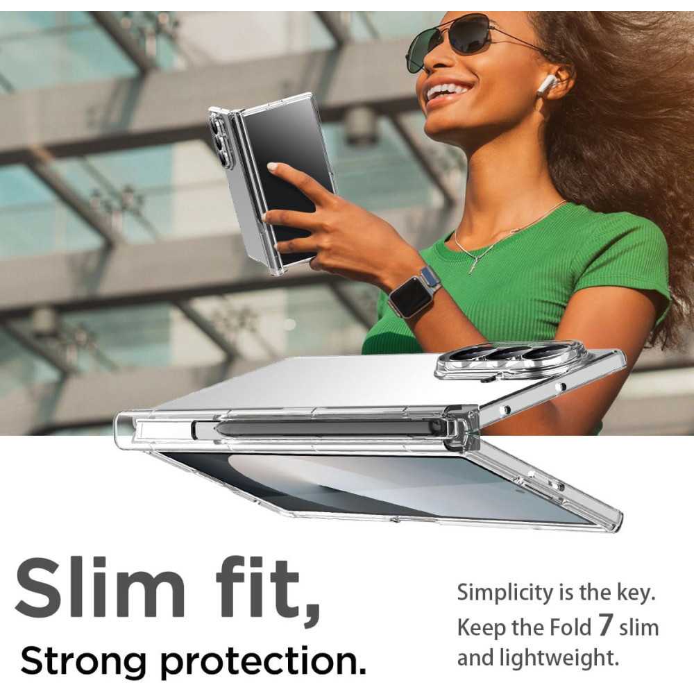 Samsung Galaxy Z Fold 7 Case with Pen Holder and Anti-Yellow Technology | TekChoice Electronics