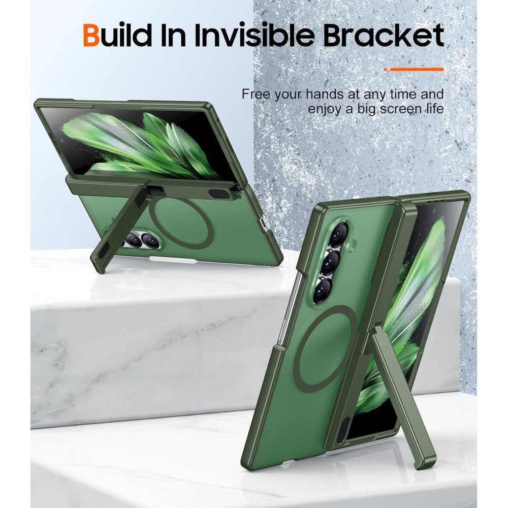 Samsung Galaxy Z Fold 7 Case with Screen Protector, Hinge Protection & Kickstand | TekChoice Electronics