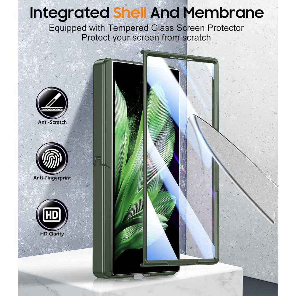 Samsung Galaxy Z Fold 7 Case with Screen Protector, Hinge Protection & Kickstand | TekChoice Electronics
