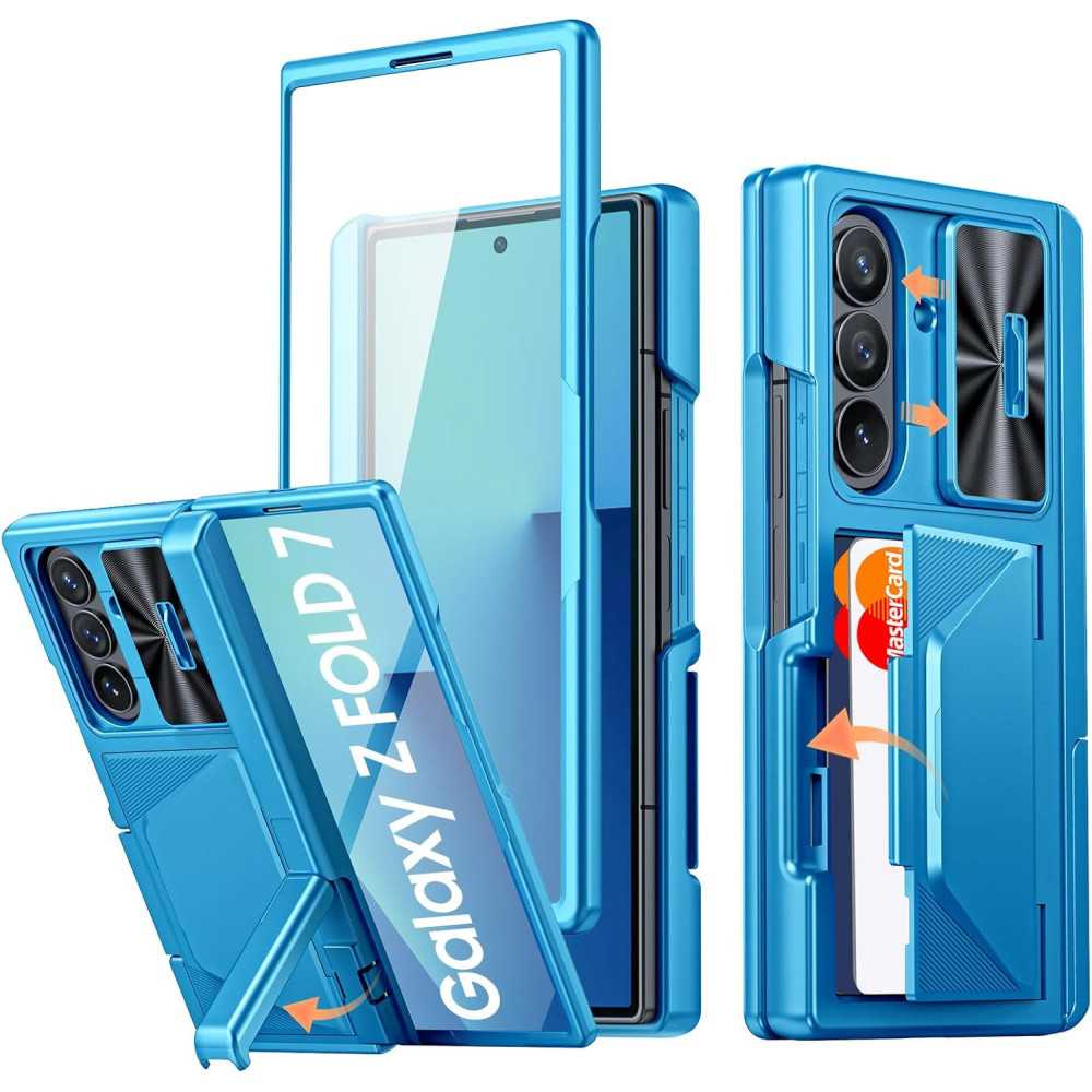 Samsung Galaxy Z Fold 7 Privacy Case with Kickstand and Magnetic Hinge | TekChoice Electronics