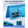 Samsung Galaxy Z Fold 7 Case with Card Holder, RFID Blocking, and Slide Lens Cover | TekChoice Electronics