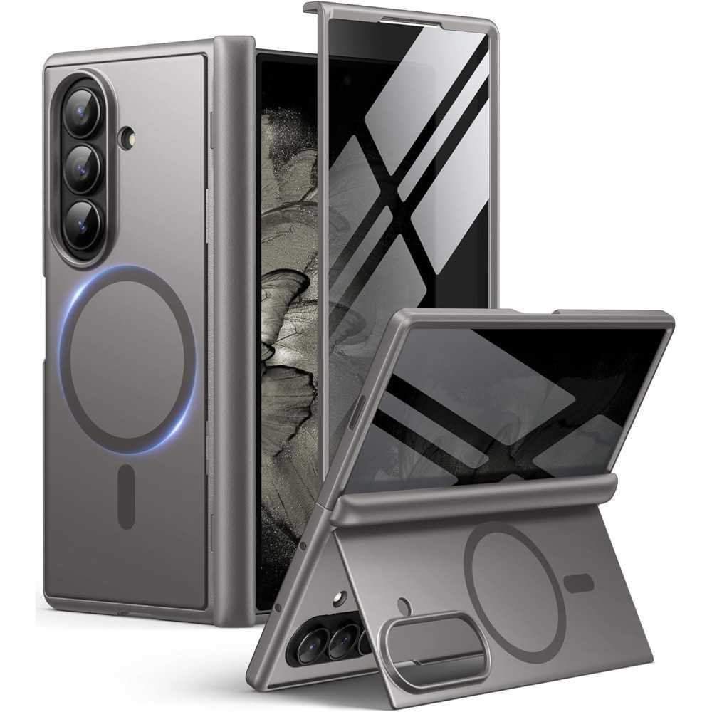 Samsung Galaxy Z Fold 7 Privacy Case with MagSafe Compatibility and Hidden Kickstand | TekChoice Electronics Samsung Galaxy Z Fold 7 Privacy Case with MagSafe Compatibility and Hidden Kickstand | TekChoice Electronics