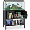 Heavy Duty Metal Aquarium Stand w/ Cabinet for Accessories Storage, Suitable for 40-50 Gallon