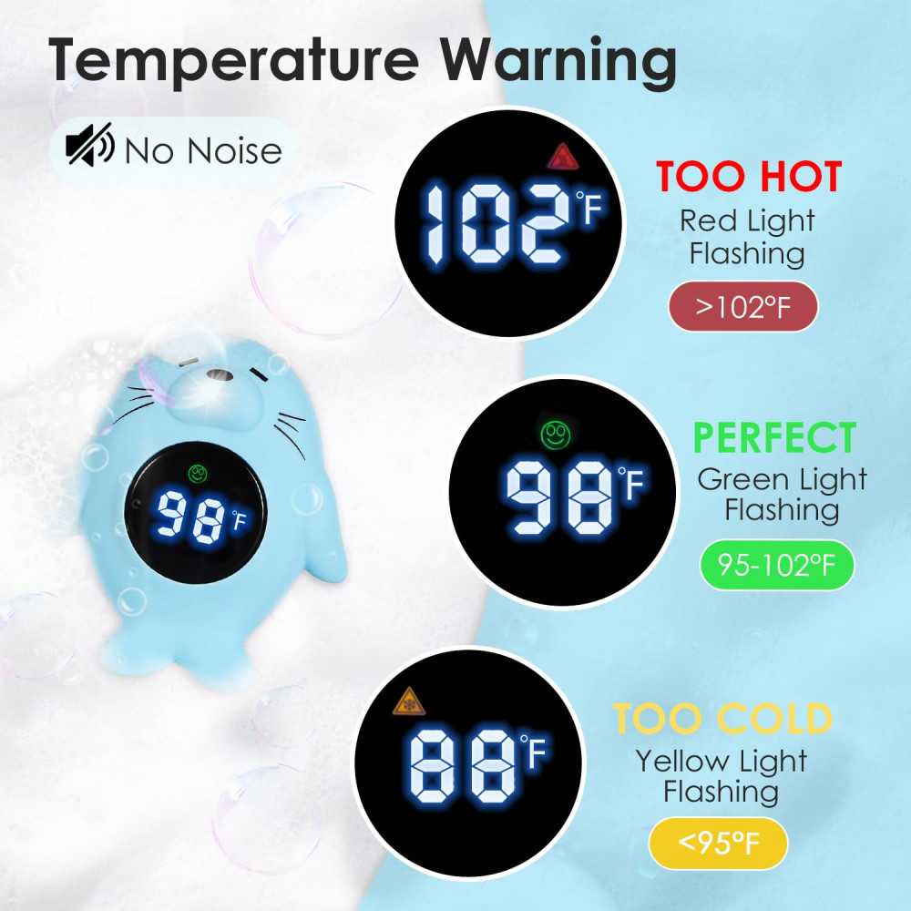 Baby Bath Thermometer Set for Bath Time | TekChoice Electronics