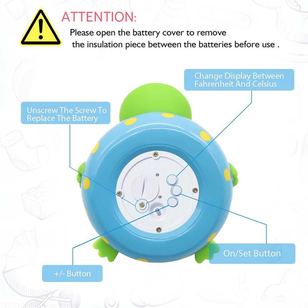 Froggy Baby Bath Thermometer that Keeps Kids Safe and Smiling in the Tub | TekChoice Electronics