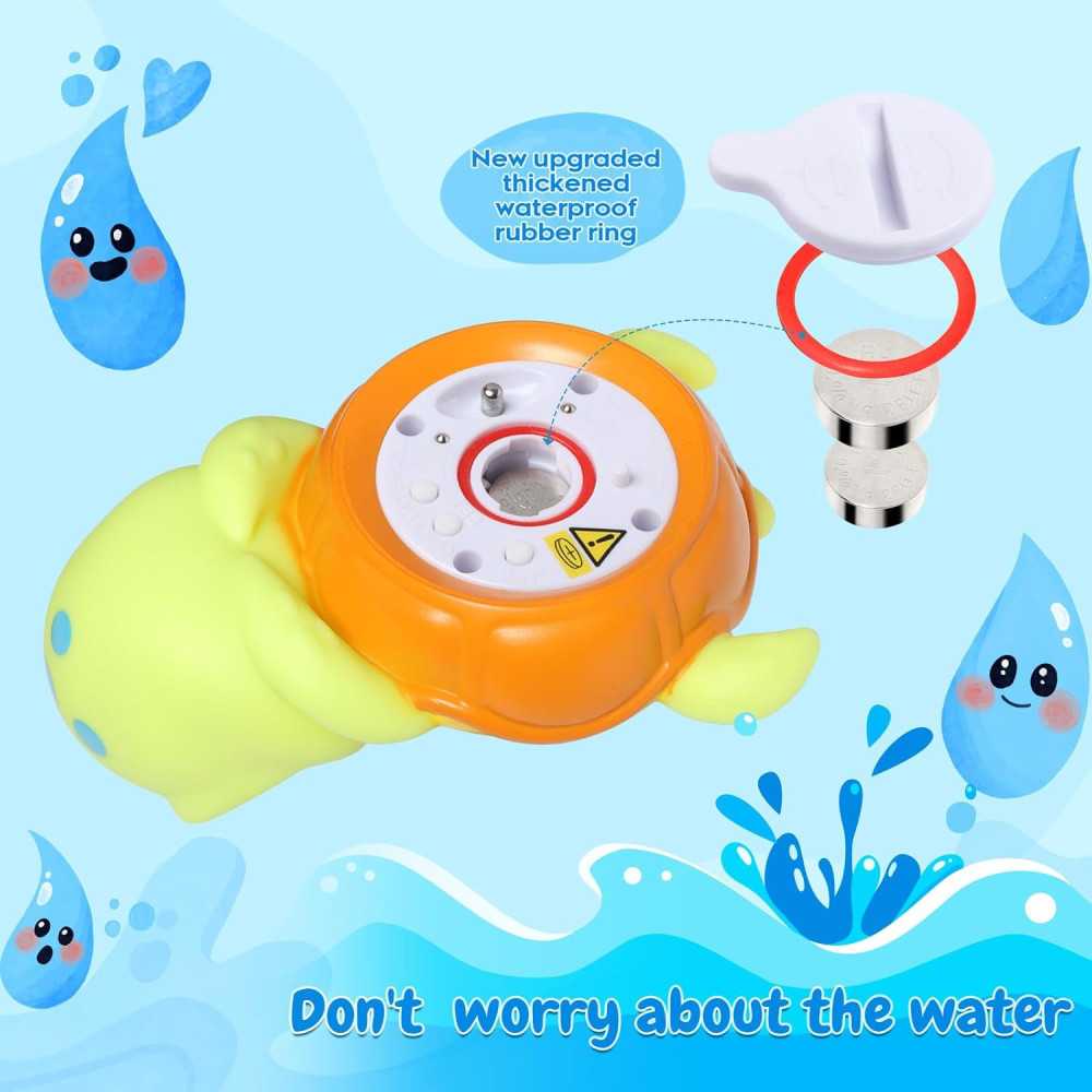 Backstroke Sea Turtle Baby Bath Thermometer | TekChoice Electronics