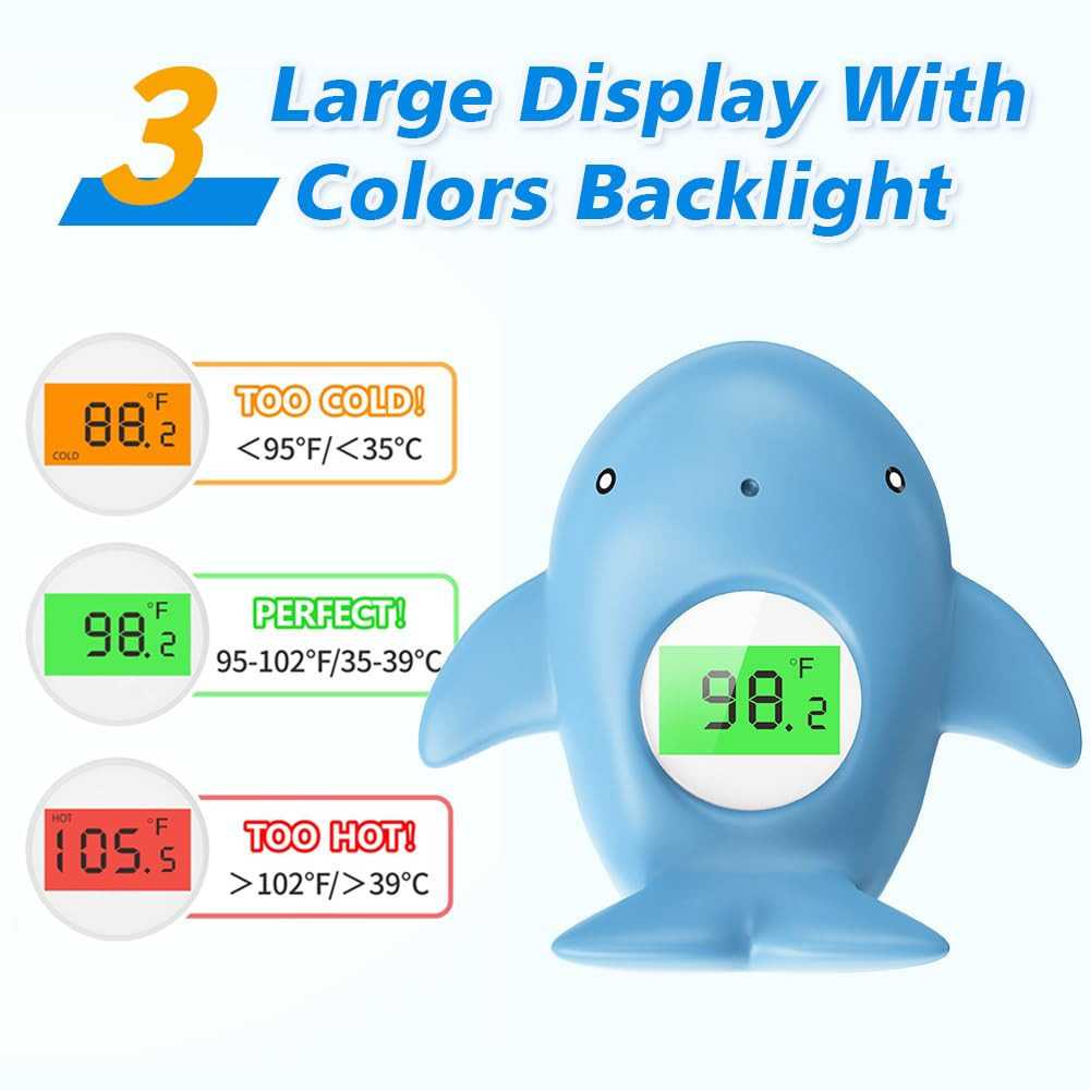 Baby Bath Thermometer for Precise Temperature Control and Playful Bathtime | TekChoice Electronics