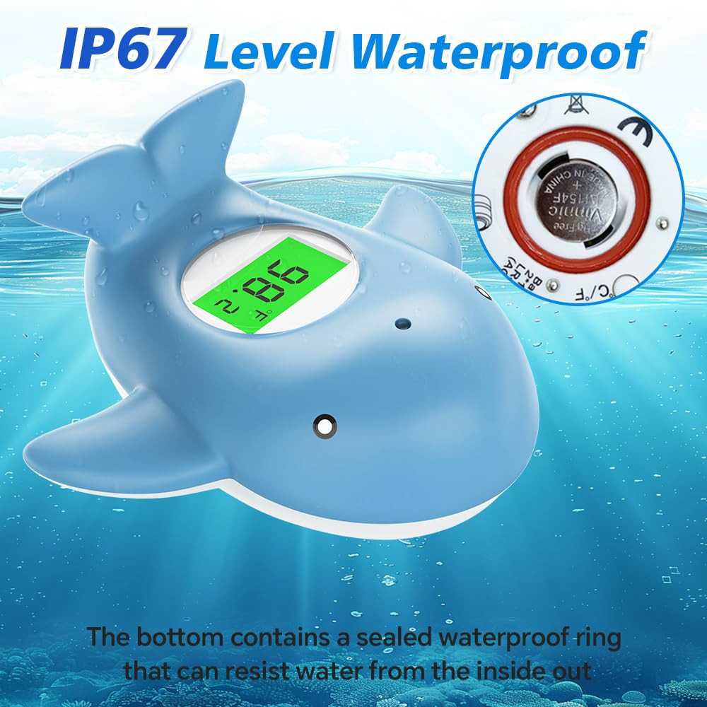 Baby Bath Thermometer for Precise Temperature Control and Playful Bathtime | TekChoice Electronics