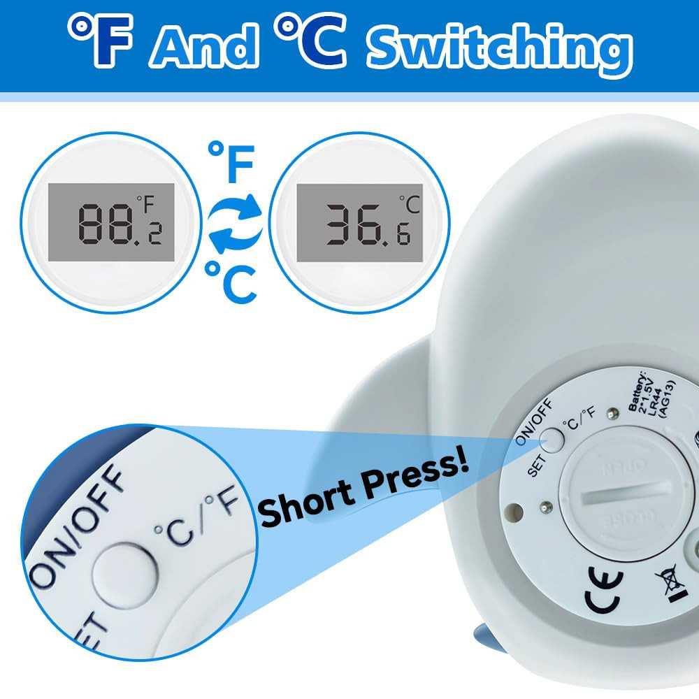 Baby Bath Thermometer for Precise Temperature Control and Playful Bathtime | TekChoice Electronics
