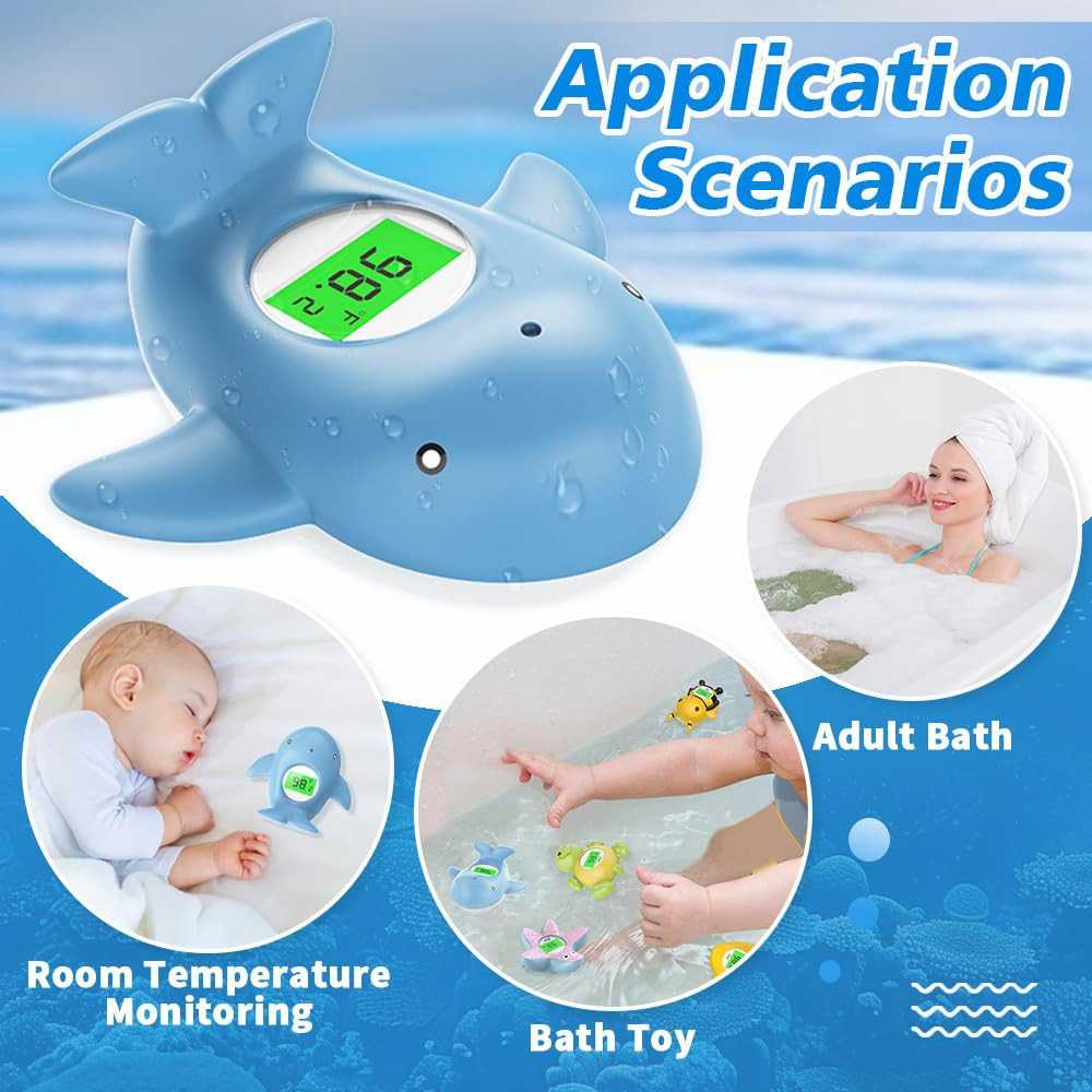 Baby Bath Thermometer for Precise Temperature Control and Playful Bathtime | TekChoice Electronics