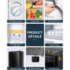 Compact Mini Fridge with Freezer for Bedrooms, Offices, and Dorms | TekChoice Electronics