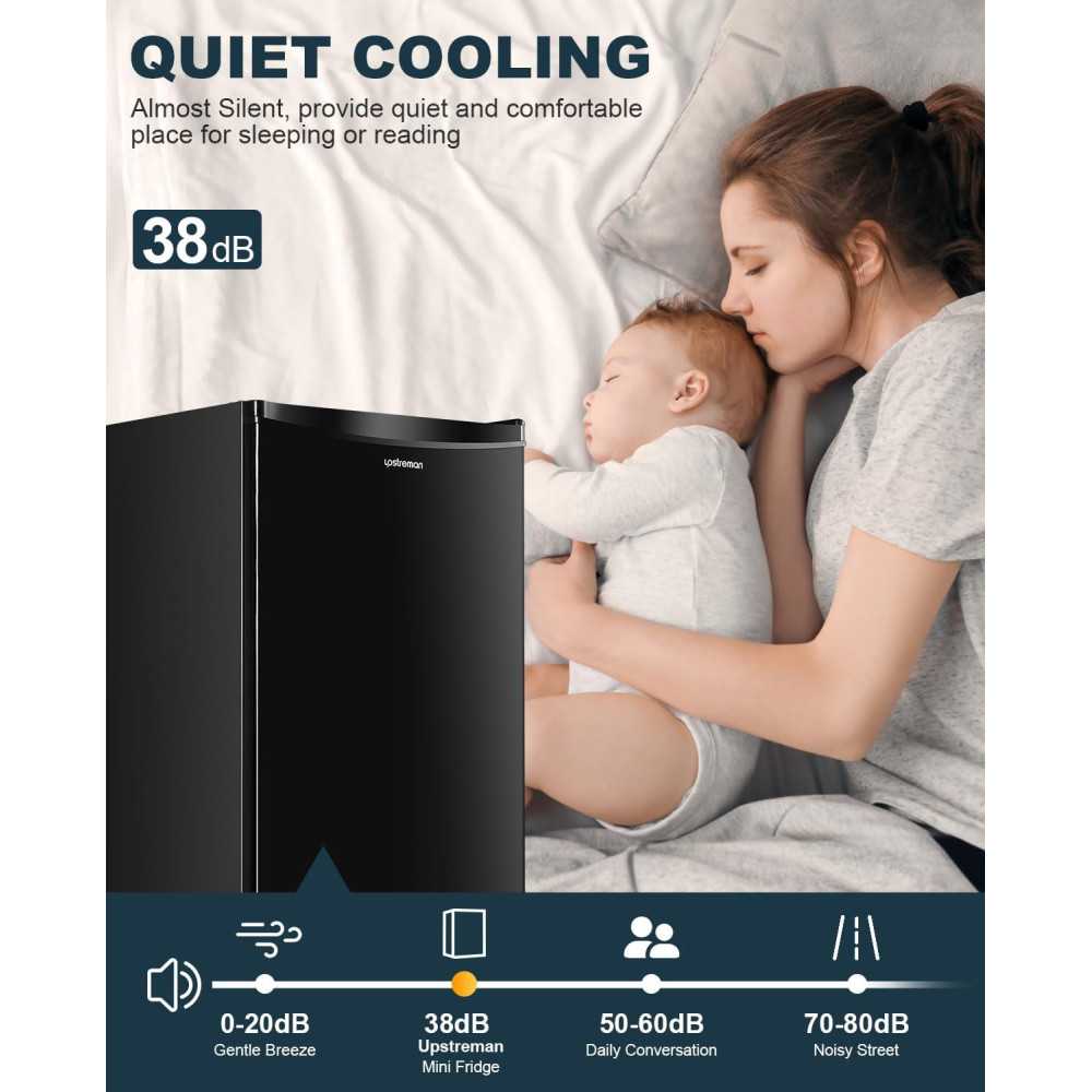 Compact Mini Fridge with Freezer for Bedrooms, Offices, and Dorms | TekChoice Electronics
