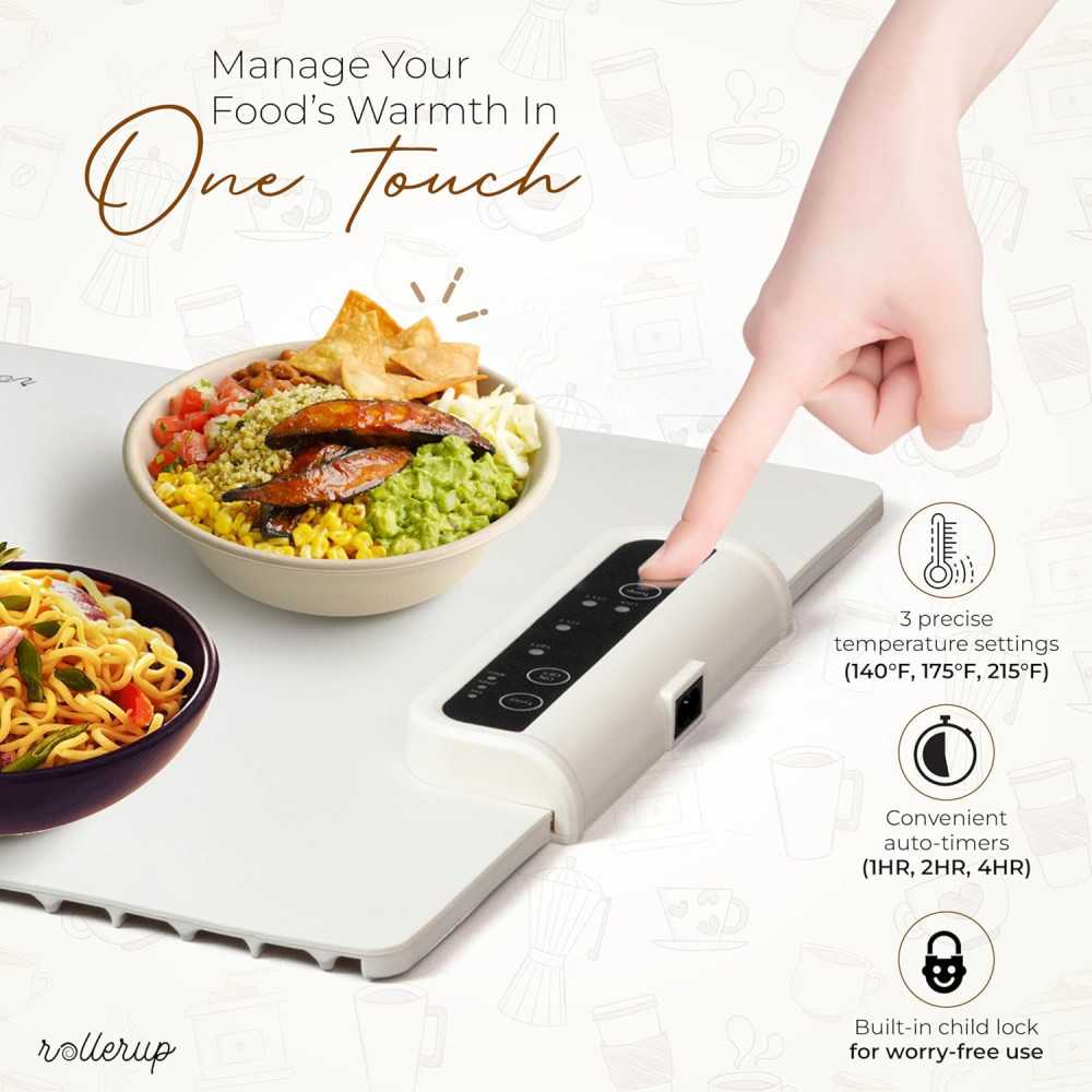 Portable Electric Food Warming Mat for Effortless Party Prep | TekChoice Electronics
