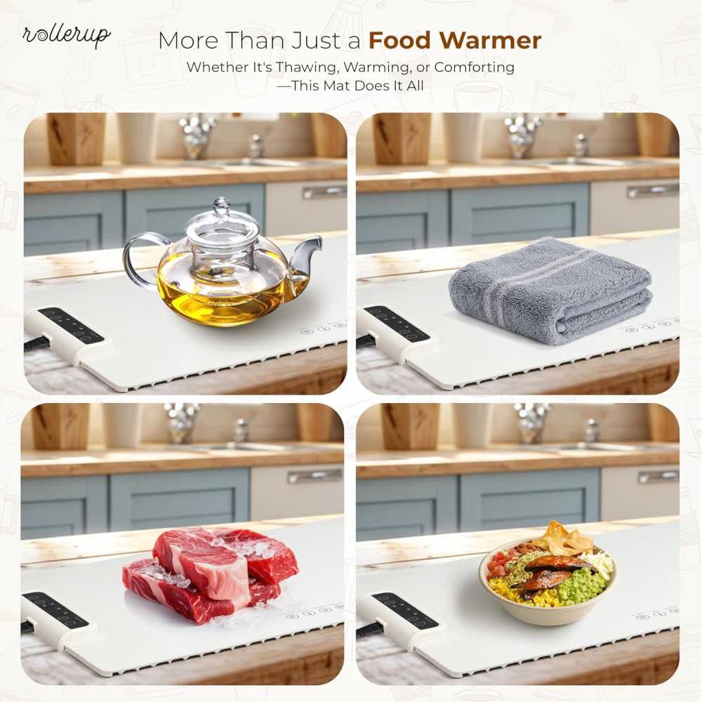 Portable Electric Food Warming Mat for Effortless Party Prep | TekChoice Electronics