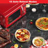 Vintage-Inspired Retro Microwave Oven with Modern Features | TekChoice Electronics
