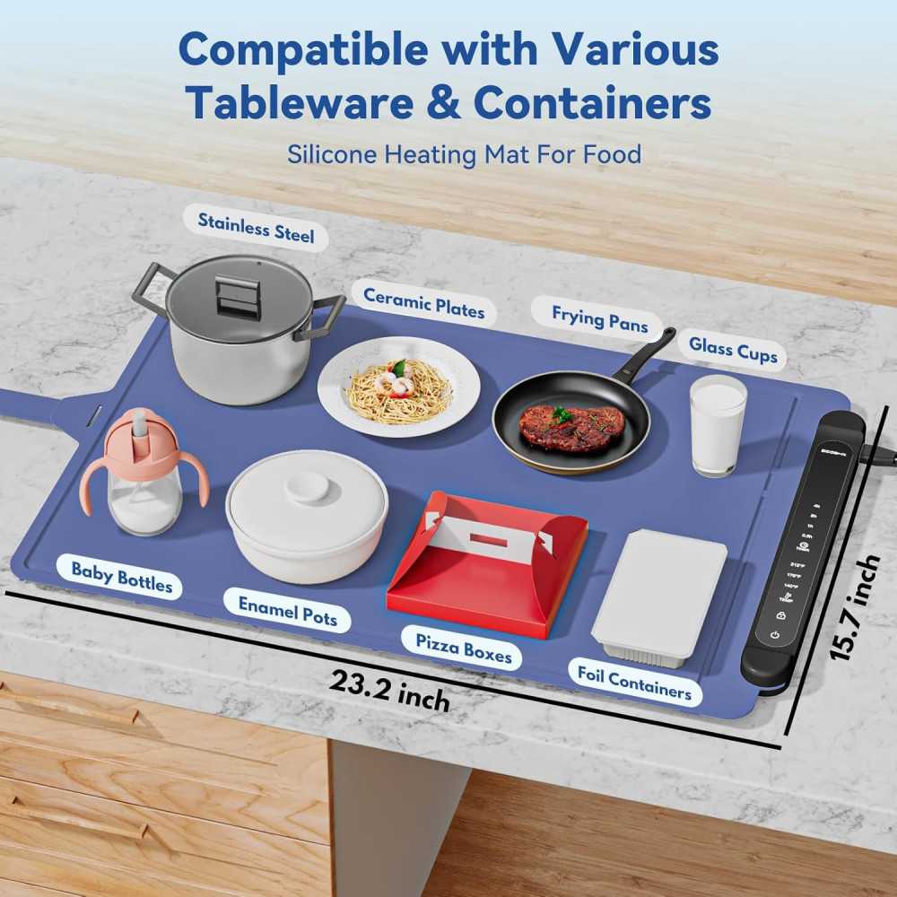 Portable Electric Warming Tray for Hassle-Free Buffets and Gatherings | TekChoice Electronics
