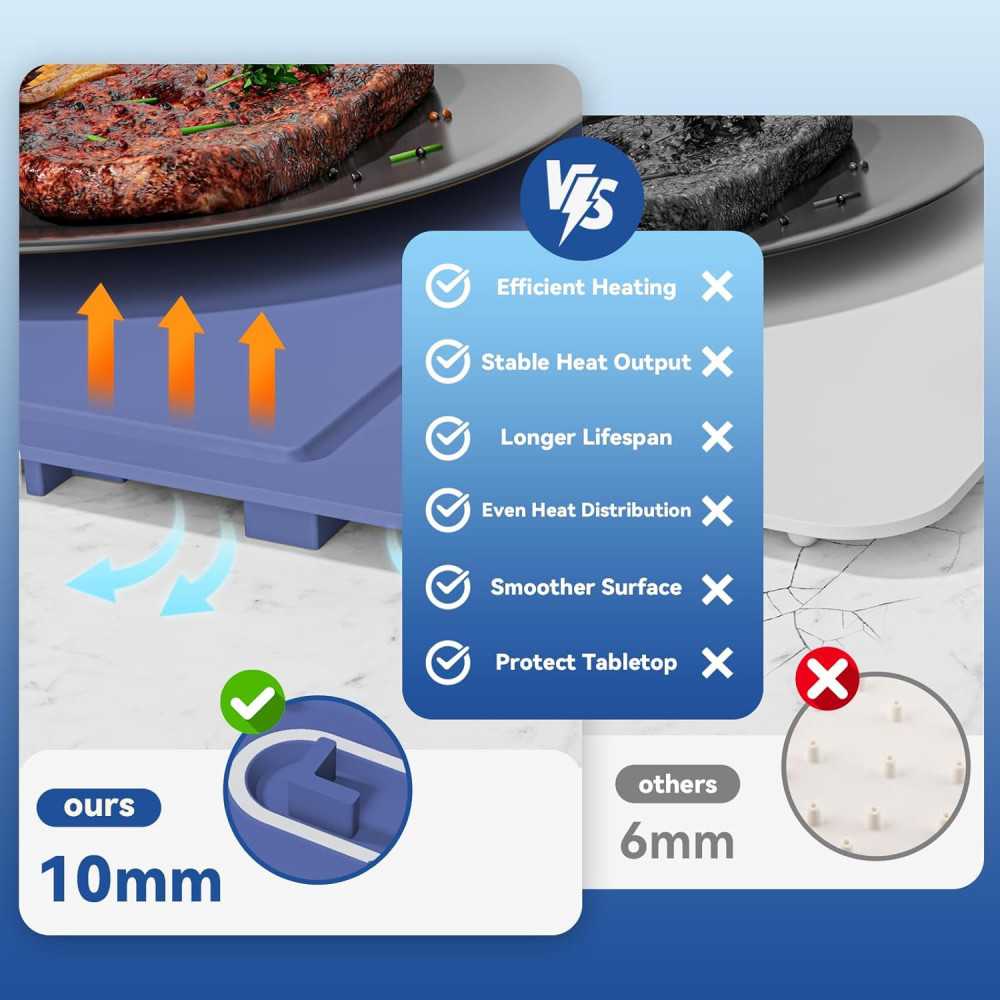 Portable Electric Warming Tray for Hassle-Free Buffets and Gatherings | TekChoice Electronics