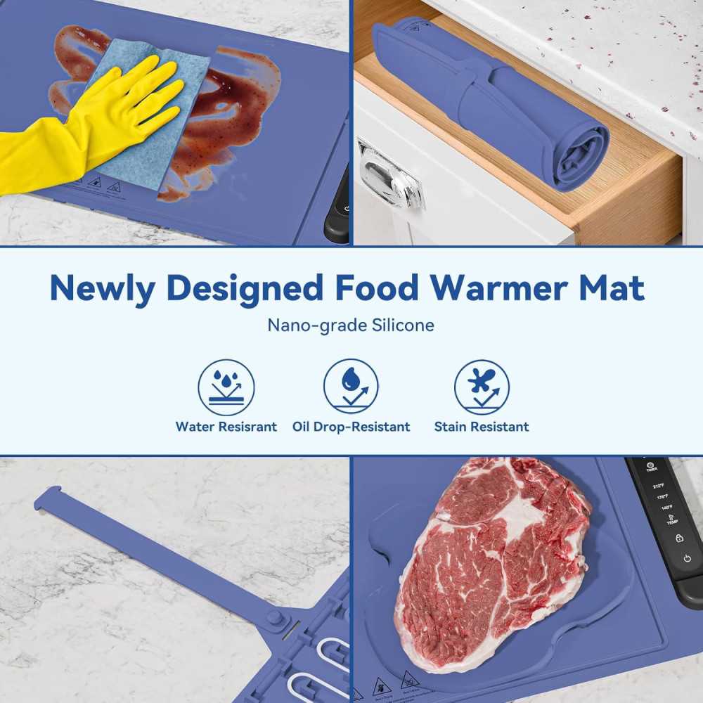 Portable Electric Warming Tray for Hassle-Free Buffets and Gatherings | TekChoice Electronics