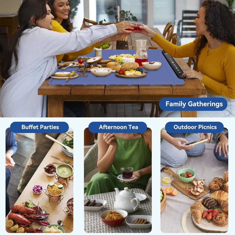 Portable Electric Warming Tray for Hassle-Free Buffets and Gatherings | TekChoice Electronics
