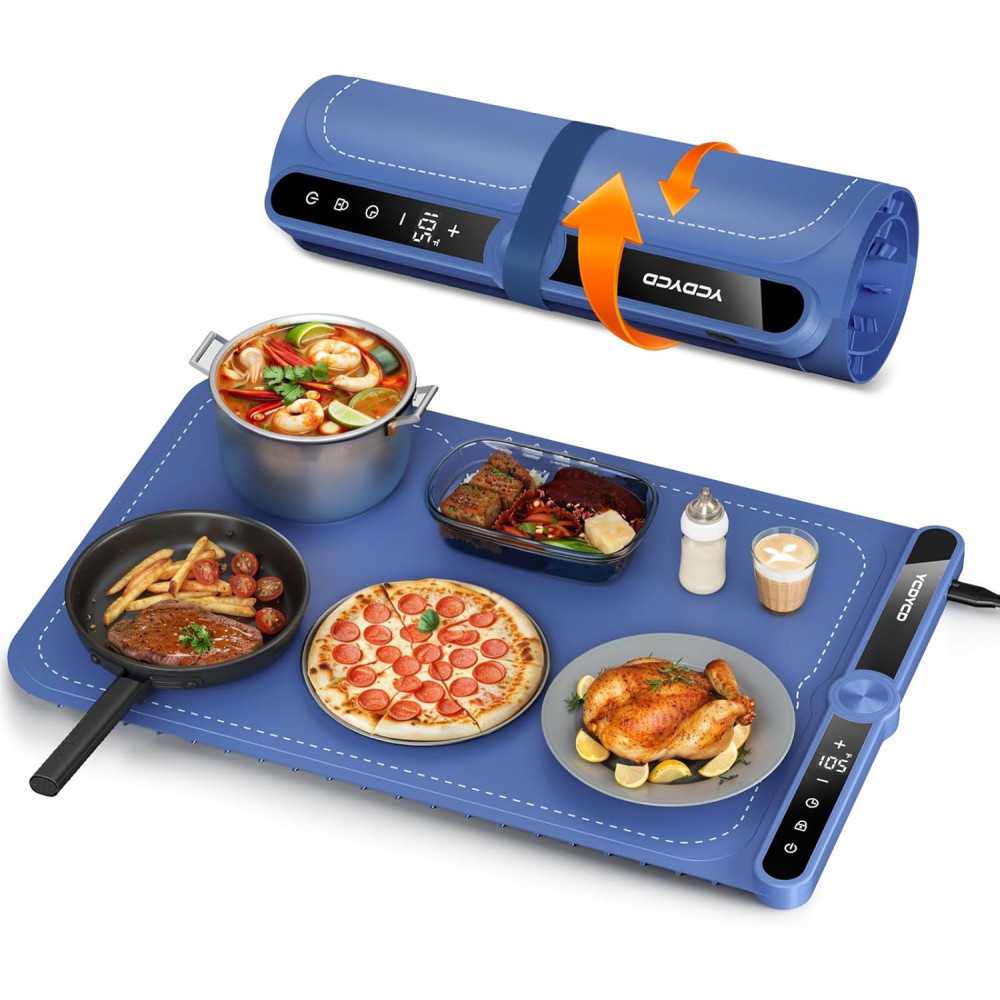 Electric Warming Mat for Perfectly Warm Meals Anywhere | TekChoice Electronics Electric Warming Mat for Perfectly Warm Meals Anywhere | TekChoice Electronics