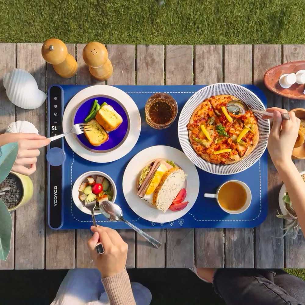 Electric Warming Mat for Perfectly Warm Meals Anywhere | TekChoice Electronics